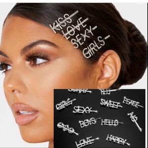 Rhinestone Hair Pins